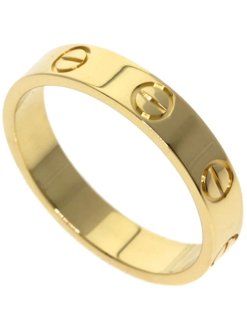 Cartier Mini Love Ring 51 18k Yellow Gold